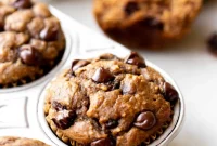 Protein Packed Banana Lentil Muffins