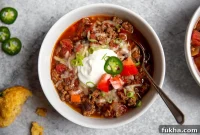 Slow-Cooker Beef Chili Recipe with Rich Smoky Flavor