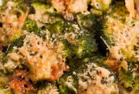 Crispy Smashed Broccoli with Parmesan