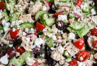 Mediterranean Tuna Salad with Feta and Lemon Vinaigrette