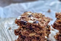 Chewy Chocolate Chip Almond Oat Bars