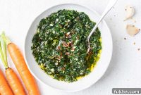 Carrot Top Chimichurri: Recipe Using Carrot Greens