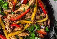 Marinated Chicken Breast Fajitas