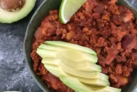 Spicy Chorizo Chili Recipe with Chipotle and Beans