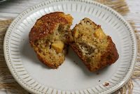 Peaches and Cream Oatmeal Muffins Recipe