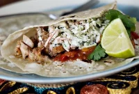 Crispy Broiled Fish Tacos with Tangy Lime Slaw