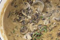 Creamy Mushroom Marsala Sauce Recipe