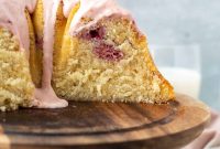 Decadent White Chocolate Raspberry Bundt Cake Recipe