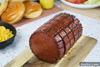 Smoked Bologna Recipe with Hot Honey Glaze