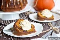 Pumpkin Cake with Gooey Chocolate Chunks