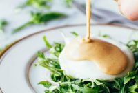 Dairy-Free Tahini Hollandaise Sauce (Paleo)