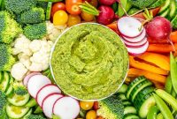 Tahini-Free Cilantro Jalapeno Hemp Seed Hummus