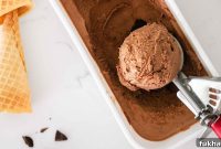 Homemade Double Chocolate Ice Cream Recipe