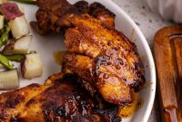 Juicy Oven-Baked Boneless Skinless Chicken Thighs