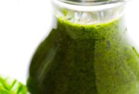 Fresh Basil Vinaigrette for Salads and Marinades