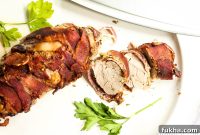 Instant Pot Bacon-Wrapped Pork Tenderloin: Whole30, Paleo, GF