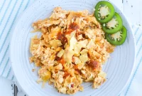 Crispy Mexican Migas with Tortilla Chips and Eggs