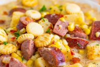 Kielbasa and Creamy Corn Chowder Recipe