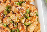 Crispy Gluten Free Air Fryer Teriyaki Chicken