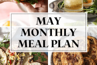 May Meal Plan: Spring Recipes to Cook This Month