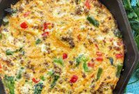 Sausage and Spring Vegetable Frittata Recipe