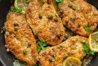 Classic Lemon Chicken Piccata with Capers