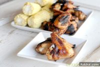 Grilled Crispy Beer-Marinated Chicken Wings