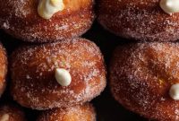 Yuzu Cream Milk Bread Donuts Recipe