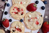 Patriotic Red White and Blue Cookie Recipe