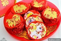 Chinese New Year Shortbread Oatcakes for the Year of the Horse