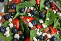 Blueberry Salad with Toasted Almonds