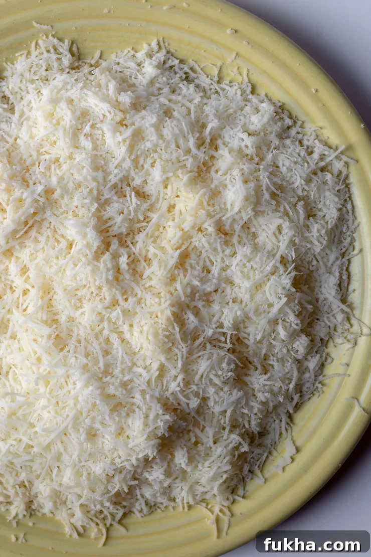 Pastitsio Recipe: Classic Greek Baked Pasta with Bechamel 4 Grated kasseri cheese.