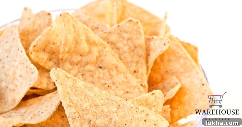 Tortilla Chips are an excellent topping for Chicken Tortilla Soup
