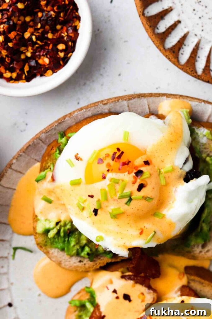 Dairy Free Hollandaise Sauce 2 Dairy Free Hollandaise Sauce over toast and eggs