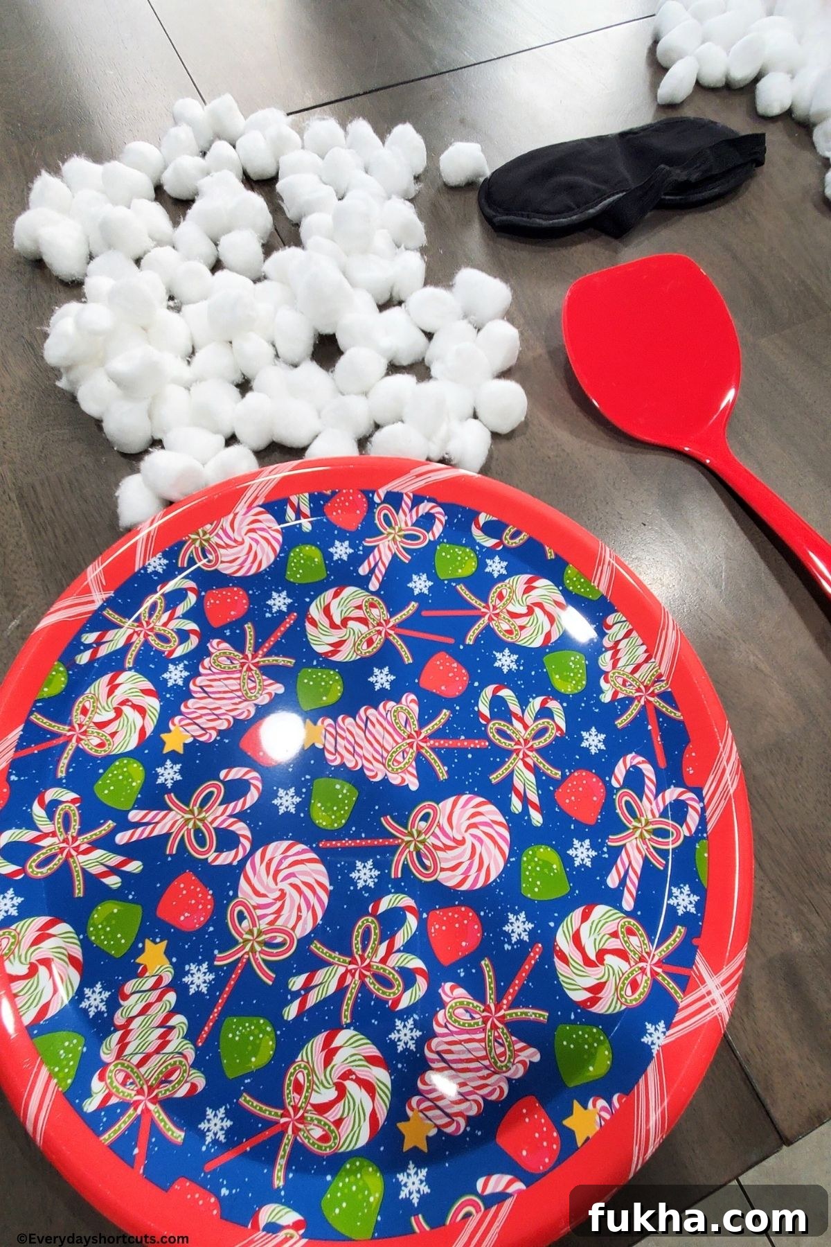cotton ball scoop supplies