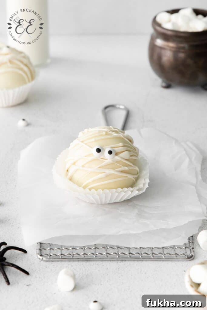 Halloween Hot Cocoa Bombs