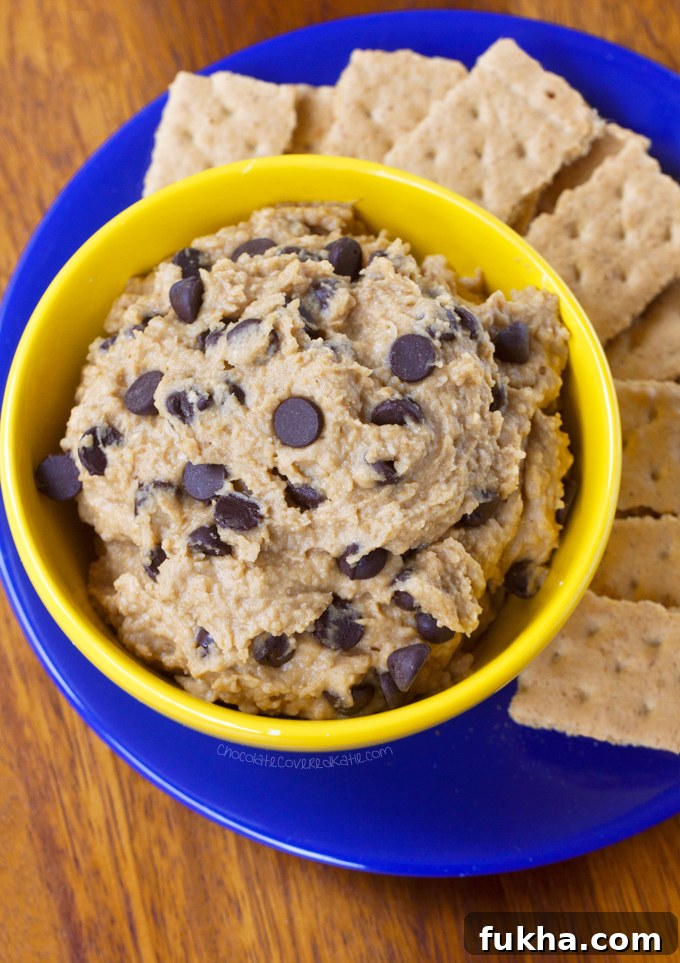 Creamy Cannoli Dip Recipe with Ricotta and Chocolate Chips 4 chickpea cookie dough recipe