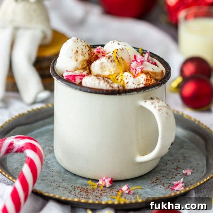 Crema di Limoncello Hot Chocolate Drink