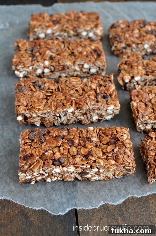 S'mores Toffee Bark Recipe: Campfire Candy 5 Nutella S'mores Granola Bars