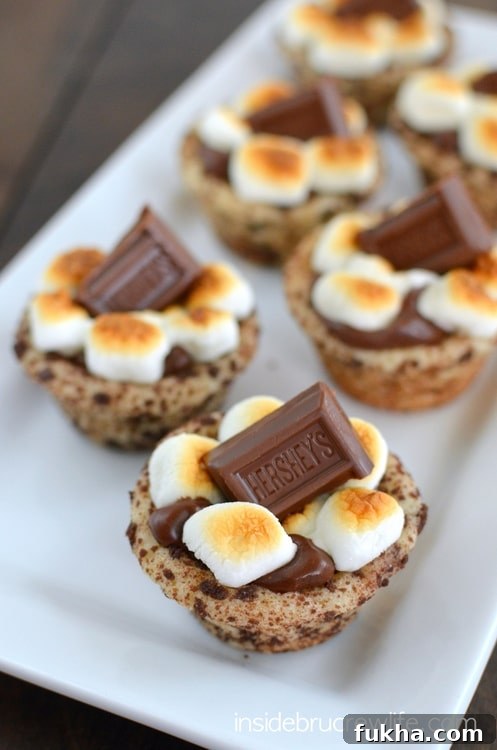 S'mores Toffee Bark Recipe: Campfire Candy 6 S'mores Cookie Cups