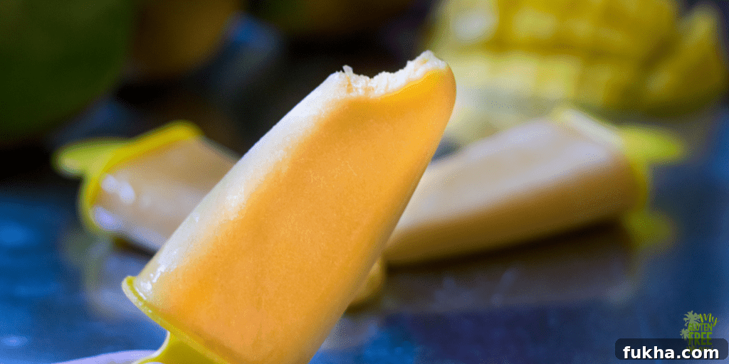 Mango Coconut Creamsicles