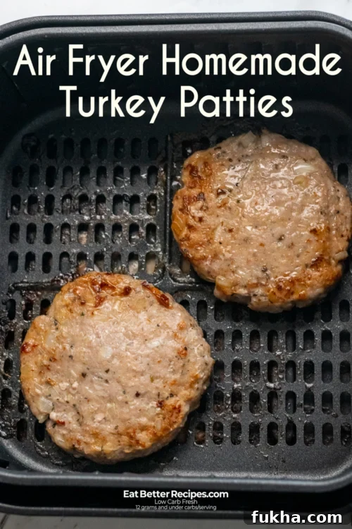 keto turkey patty recipe 