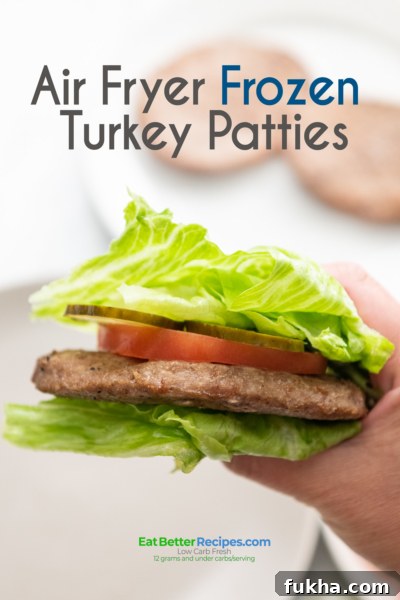 Air Fryer Frozen Turkey Patties