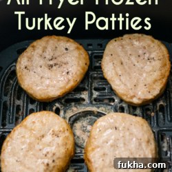 Air Fryer Frozen Turkey Patties