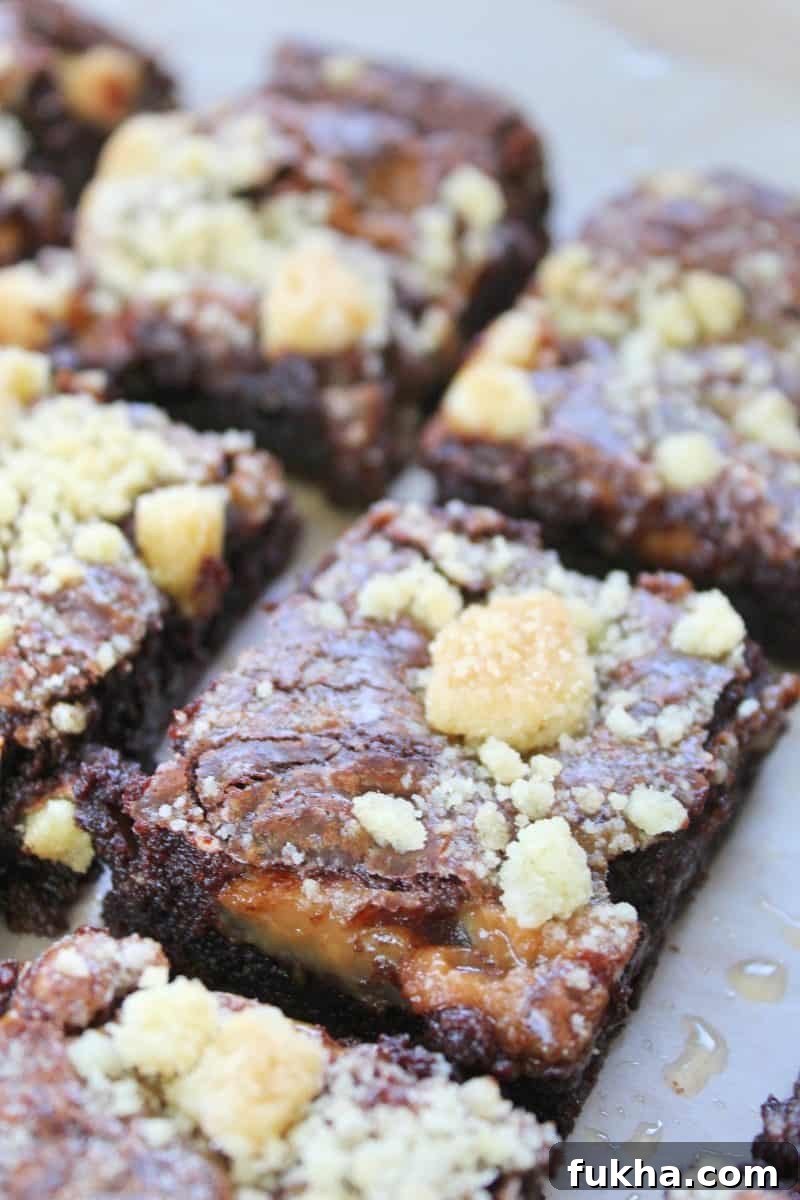 GLUTEN FREE MILLIONAIRE'S SHORTBREAD BROWNIES 