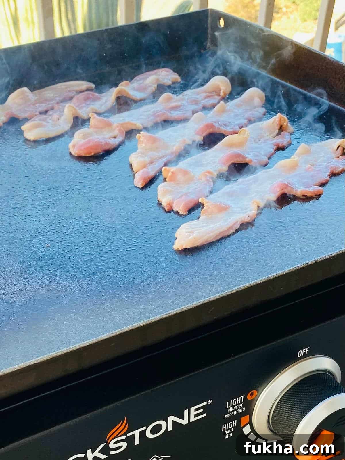 How to Cook Crispy Bacon on a Blackstone Griddle 5 how to cook bacon on Blackstone griddle.