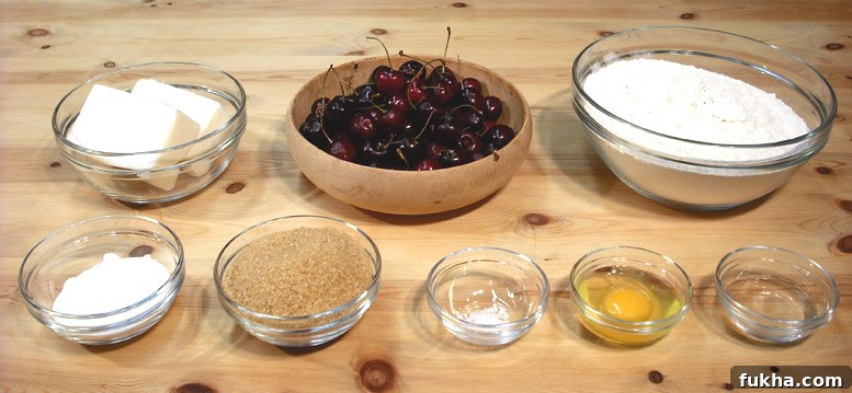 Cherry Turnovers Ingredients