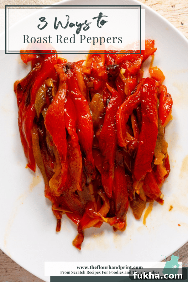 assorted roasted peppers