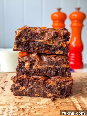 reese cup brownies