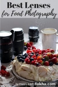 Pavlova and Lenses for Food Photography